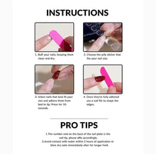 Load image into Gallery viewer, Gloss & Go 24 Reusable Artificial Fake Nail Set| Wine Color With Wine Glitter Almond Nails| Lightweight & Long Lasting| Easy To Use| Quick Fix For Festivals & Special Occasions