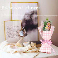 Load image into Gallery viewer, Handmade Crochet Artificial Flowers with Light | Aesthetic Room Decor, Living & Bedroom Decor | Artificial Flower Wall Decor | Great for Gifting - Pink-2-15x2x40 CM, Plastic