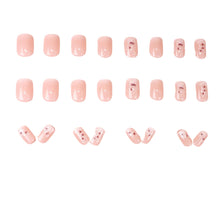 Load image into Gallery viewer, Buddy Jelly Trends Premium Designer 24pcs Stick-on Nails set, with Easy Glue Tab application, Nails are Reusable & Unbreakable (W1107)