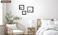 Load image into Gallery viewer, Home Sparkle MDF Wooden Wall Shelves (Brown)