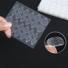 Load image into Gallery viewer, Gloss & Go 24 Reusable Artificial Fake Nail Set| Nude Peach Color Medium Coffin Press On Nails| Lightweight & Long Lasting| Quick Fix For Festivals & Special Occasions