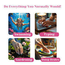 Load image into Gallery viewer, Nail Knack Nude Marble Press On Nails | 20 Pcs Acrylic Stick On Nails with Glue Tabs- Reusable, Easy to use & long Lasting