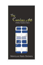 Load image into Gallery viewer, 3D Nails Stickers for Women, Girls, Female & Kids Waterproof Nail Art Glittery Luxury Extension Peel Off Self-Adhesive DIY Nails Stickers 16 Tips CS-048