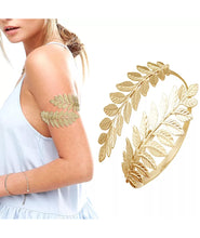 Load image into Gallery viewer, 3PCS Arm Cuff Jewellery for Women Hand Accessories for Women, Cuff Bracelet for Woman Fashion and Adjustable Stylish Jewelry for Everyday Wear Special Occasions Parties Weddings And Casual Outings (3Pcs Leaves)