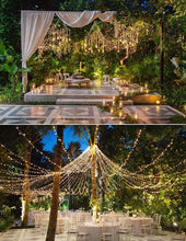 Load image into Gallery viewer, DesiDiyaĀ® 35 Feet Long LED Power Pixel Serial String Light, 360 Degree Light in Bulb | Copper Led Pixel String Light for Home Decoration,Diwali,Christmas(Warm White) Pack of 1