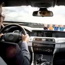 Load image into Gallery viewer, TIED RIBBONS Set of 4 Miniature Buddha Monk Statues for Home Decor and Gifts (Small, Multicolour) Resin