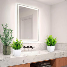 Load image into Gallery viewer, Dekorly Artificial Potted Plants, 8 Pack Artificial Plastic Eucalyptus Plants Small Indoor Potted Houseplants, Small Faux Plants for Home Decor Bathroom Office Farmhouse (Set 0F 8)