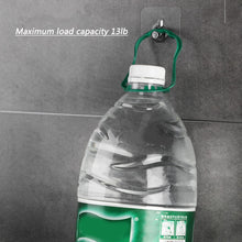 Load image into Gallery viewer, Zulaxy Photo Frame Hooks for Wall Without Drilling, 10 Pack Self Adhesive Hooks for Wall Heavy Duty Strong Nail Free for Hanging Photo Frame (Hanging Hook, Transparent) Stainless Steel