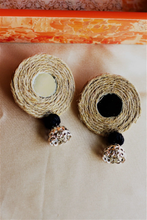 Load image into Gallery viewer, Bhavya's Earring making Kits, DIY Earring making, Fabric Earring Making Kit, Beaded Earring Making Kit