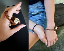 Load image into Gallery viewer, Bhavya's Crocheted Mini Monkey Bracelet Making DIY Crochet Kit, Crochet Material Kit with Yarn, Crochet Needles, Tools & Accessories, Crochet Kit Starter, Crochet Beginners Kit, Crochet Tutorial, Yarn Craft Kits for Adults, Handmade Craft