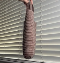 Load image into Gallery viewer, Bhavya's Crocheted Simple Tote bag Making DIY Crochet Kit, Crochet Material Kit with Yarn, Crochet Needles, Tools & Accessories, Crochet Kit Starter, Crochet Beginners Kit, Crochet Tutorial, Yarn Craft Kits for Adults, Handmade Craft