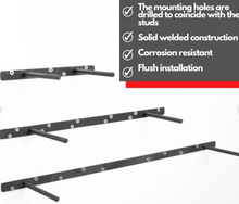 Load image into Gallery viewer, Modern Wood Floating Shelf, Custom Size Floating Shelf with Bracket, Wall Mounted Floating Shelf for Kitchen Bathroom