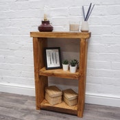 Load image into Gallery viewer, Wooden Small Sideboard With Shelf | Reclaimed Timber Style | Solid Wood Furniture