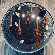 Load image into Gallery viewer, Handmade Resin Spice Embedded Table – Unique Coffee, Tea & Wine Table, Custom Wood + Epoxy Art Furniture, Custom / Unique / Rustic / Modern