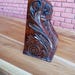 Load image into Gallery viewer, Wooden, Hand carved Wood Corbel Carving Large Classic Open Handcrafted lovers Solid Mission Wood Perfect Accent Bracket Corbel - Pack of 2
