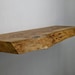 Load image into Gallery viewer, Premium Set of 2 Live Edge Long Wood Shelves, Floating Shelves, Designer Rustic Shelf
