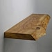 Load image into Gallery viewer, Premium Set of 2 Live Edge Long Wood Shelves, Floating Shelves, Designer Rustic Shelf