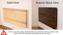 Load image into Gallery viewer, Premium Handcrafted Wooden Solid Wood Floating Desk, Wall Mounted Desk, Wall Hanging Desk, Laptop Desk, Study Table, Work From Home, Fold Down Desk