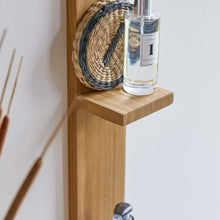 Load image into Gallery viewer, Handmade Wooden Multipurpose Shelf, Hanging wooden Shelf Art, home decor