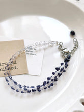 Load image into Gallery viewer, Handmade Resin Black Dew Bracelet, Rain Drop Bracelet, Unique Birthday Gift