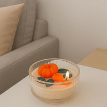 Load image into Gallery viewer, Pumpkin Candle, Handmade Soy Wax Autumn Scented Candle, Fall Home Décor Gift