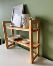 Load image into Gallery viewer, Handmade Pure Solid Wood, Natural Wooden Shelf | Handmade Home Organizer