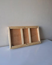 Load image into Gallery viewer, Royal luxury Handmade Solid Wood Breakfast table , Wooden Serving Tray Table, Foldable Tray Table