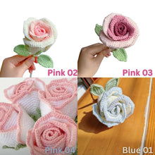 Load image into Gallery viewer, Custom Crochet Rose Bouquet : Gift for Her, Valentine’s Day, Anniversary, Birthday, Christmas, proposal