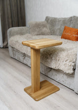 Load image into Gallery viewer, Handmaden bedside coffee table, custom wooden furniture, laptop bed table, Scandinavian home decor