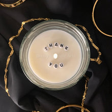 Load image into Gallery viewer, Thank You - Hidden Message Candles - Gifts for Her - Gift for Him - Gift for Couple - Best Gift - Candle – Secret Message Candle