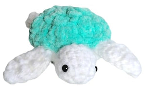 Amigurumi Crochet Soft Plush Turtle Toy | Handmade Crochet Soft Toys | Size - 13cm |