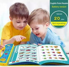 Load image into Gallery viewer, Storio Intelligence Book Sound Book Learning Cards for Children,English Letters &amp; Words Language_Skills Learning Book,Fun Educational Toys. Activities with Numbers, Shapes Learning Book for Toddlers
