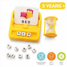 Load image into Gallery viewer, Storio Toys Spelling Brain Games for Kids with Flash Cards,2 in 1 Matching Letter Games,Sight Words Recognition Cognitive_Skills Kindergarten Teaching Tools Preschool 3-8 Years Wordperfect Junior
