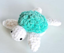 Load image into Gallery viewer, Amigurumi Crochet Soft Plush Turtle Toy | Handmade Crochet Soft Toys | Size - 13cm |
