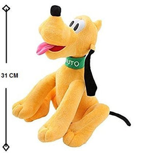 Babique Pluto Sitting Plush Soft Toy Cute Kids Animal Home Decor Boys/Girls (30 Cm)