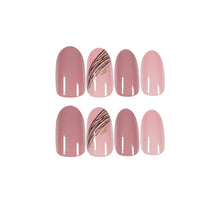 Load image into Gallery viewer, Buddy Jelly Trends Premium Designer 24pcs Stick-on Nails set, with Easy Glue Tab application, Nails are Reusable &amp; Unbreakable (AD5430)
