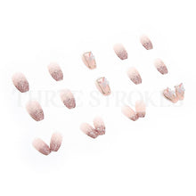 Load image into Gallery viewer, THR3E STROKES Press-On Nails,FakeNails Manicure set Salon look Nails Includes 24Nails, 1sheet gluetabs,1 Alcohol wipe,1 Manicure Stick, 1 Mini file. PN-36
