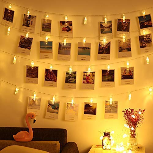 Desidiya® Led Light Clips for Photo Hanging Home Decoration Diwali Party Christmas Festivals (Clip-20)