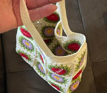 Load image into Gallery viewer, Handmade Crochet Handbag for Women and Girls | Handcrafted Handbags For Daily, Cotton Bag Office and Causal Use Multicolor
