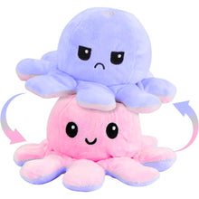 Load image into Gallery viewer, Octopus Plushie Reversible Soft Toys for Kids | Plush Soft Toys for Baby Boys and Girls| Best Gift | Octopus Soft Toy for Kids -Purple Pink
