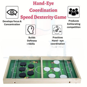 Amisha Gift Gallery Board Games for Kids String Hockey Table Board Games Indoor Games Fastest Finger Games for Kids Fast Sling Puck Board Game for Kids and Adults (Delux Hockey)