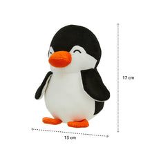 Load image into Gallery viewer, Amazon Brand - Jam &amp; Honey Soft Penguin Plush Toy for Kids | Soft Toy for Boys and Girls | Super-Soft and Safe| Ideal for Gifting | Height 17 cm | Black and White
