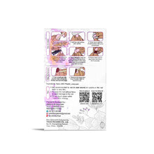 Load image into Gallery viewer, Secret Lives Glossy Reusable Artifical Fake False Press on Nails for Women Red Color with Check Design Long Lasting 24 PCS Set with Kit
