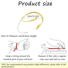 Load image into Gallery viewer, 2 Pack Arm Cuff Jewellery for Women, Gold Cuff Bracelet for Women, Adjustable Bangles for Women, Stylish Latest Cuff Bracelet, Gold Jewellery for Greek Goddess Costume, Themed Parties, Cosplay Events
