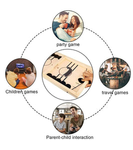 Amisha Gift Gallery Board Games for Kids String Hockey Table Board Games Indoor Games Fastest Finger Games for Kids Fast Sling Puck Board Game for Kids and Adults (Delux Hockey)