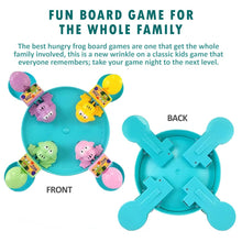Load image into Gallery viewer, Wembley Hungry Frog Indoor Game for Kids|Family Board Game|Frog Toys for Kids Activity|4 Player Fun Interactive Frog Eat Beans Game|Proudly Made in India,Multicolor
