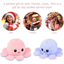 Load image into Gallery viewer, Octopus Plushie Reversible Soft Toys for Kids | Plush Soft Toys for Baby Boys and Girls| Best Gift | Octopus Soft Toy for Kids -Purple Pink
