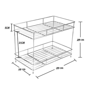 kitchen pantry storage, steel, multipurpose storage organizer for kitchen, kitchen sugar or masala box organizer BNA
