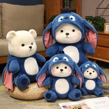 Load image into Gallery viewer, Baby Plushies, Blue Lovable Huggable Soft Toy, Big Size Hooded Plush Teddy Bear, Elegant Soft Plush Toy for Babies, Great Birthday Gift for Girls - 30 cm
