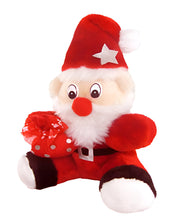 Load image into Gallery viewer, Tickles Christmas Santa Claus with Gift Bag Stuffed Soft Plush Toy for Kids Room (Size: 26 cm Color: Red)
